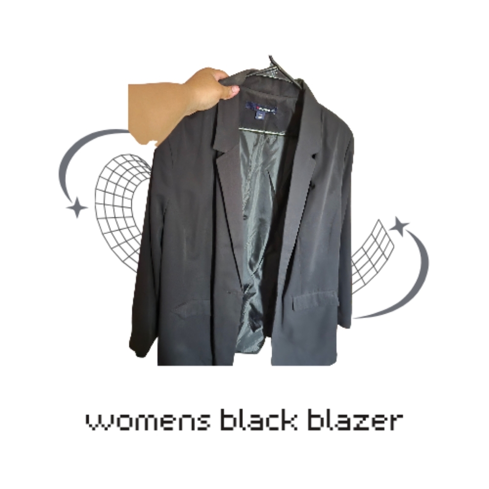 black denim 24/7 blazer
